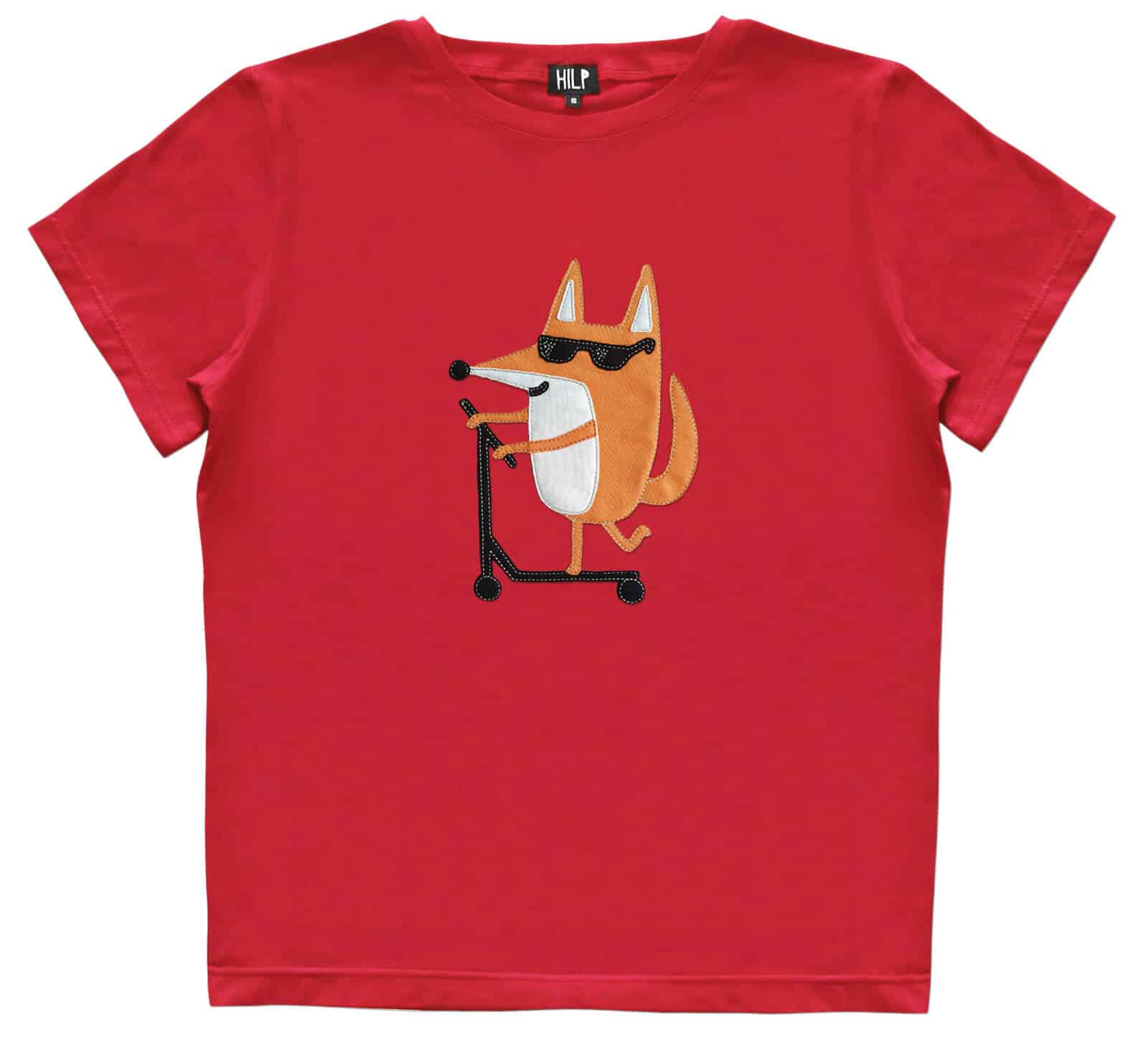 Women’s Scootering Fox T-Shirt | Hertwill