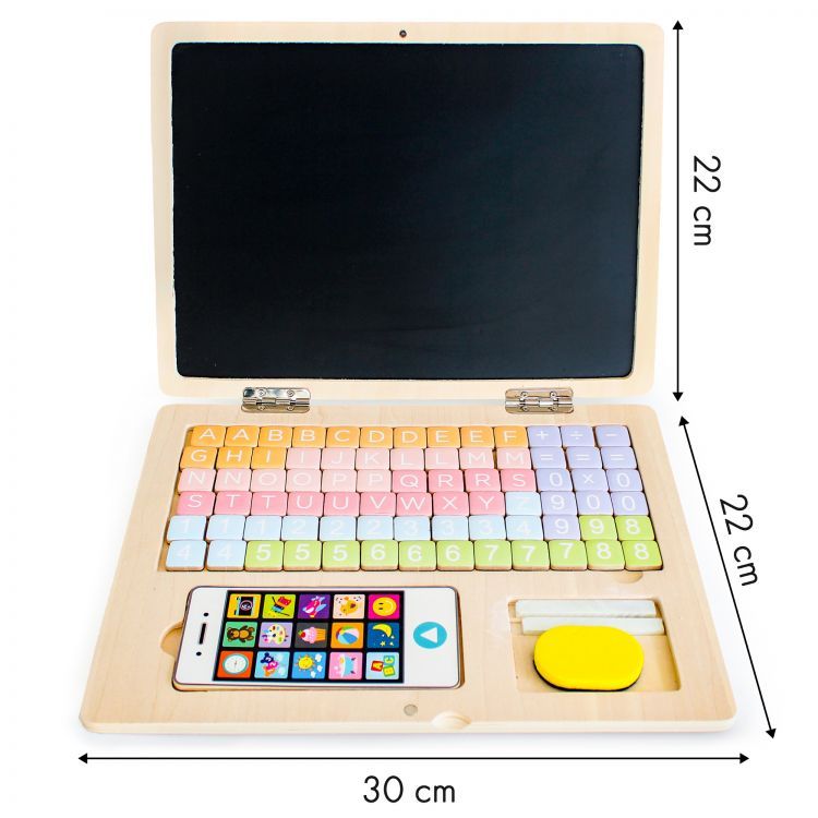 Wooden Laptop/Tablet + Phone Set | Hertwill