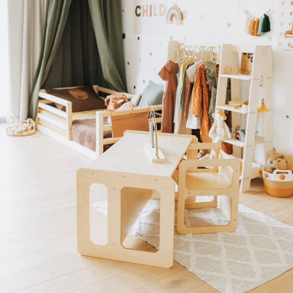 Montessori Weaning Table and Chair Set - with 1 Chair - Image 19