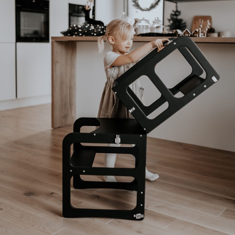 2in1 Kitchen Tower / Table & Chair - Image 2