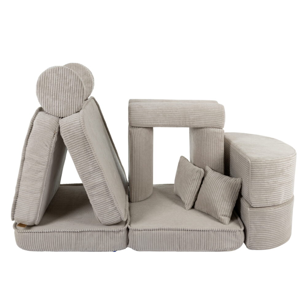 Medium Modular Sofa for Kids - Aesthetic Ecru Plus - Image 3