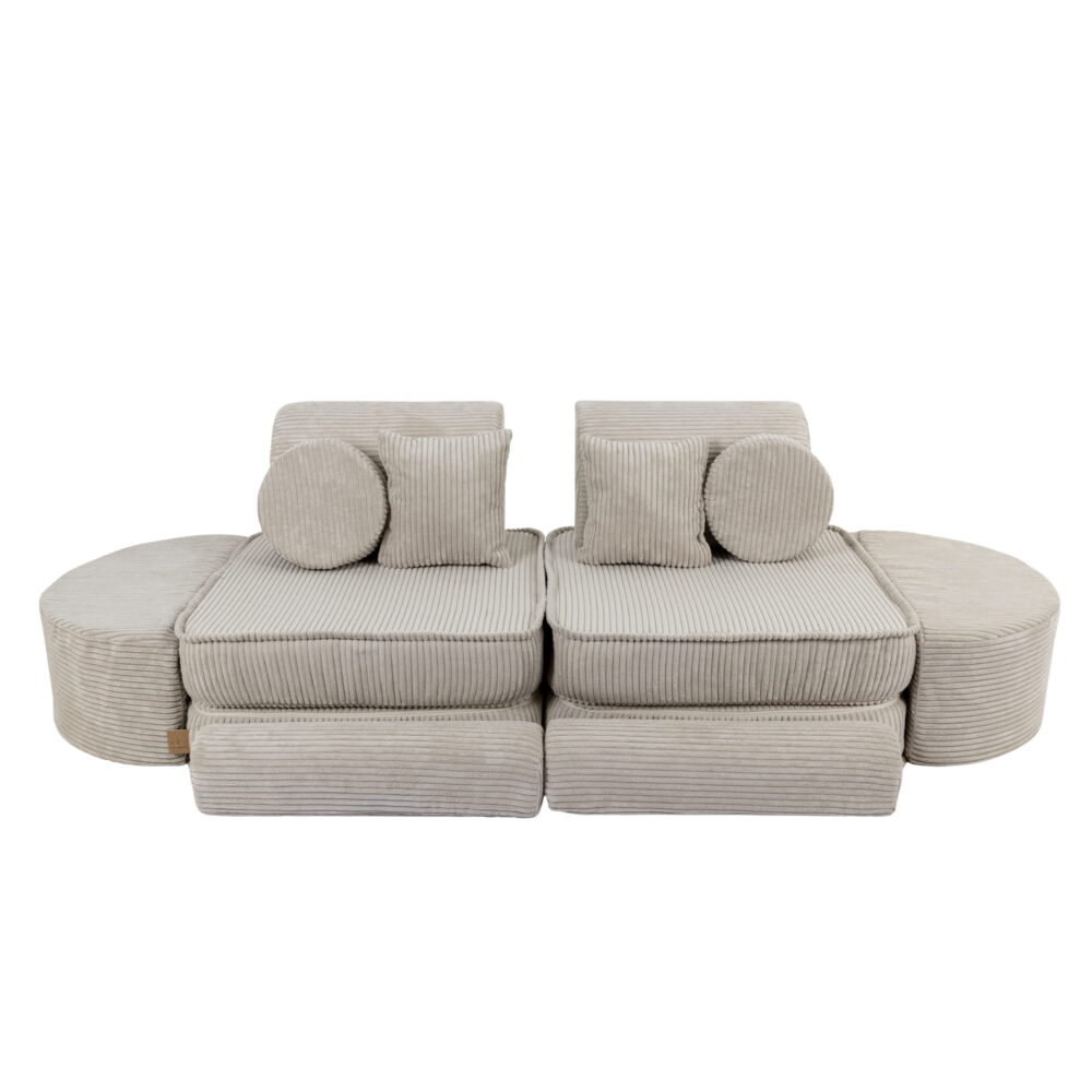 Medium Modular Sofa for Kids - Aesthetic Ecru Plus - Image 6