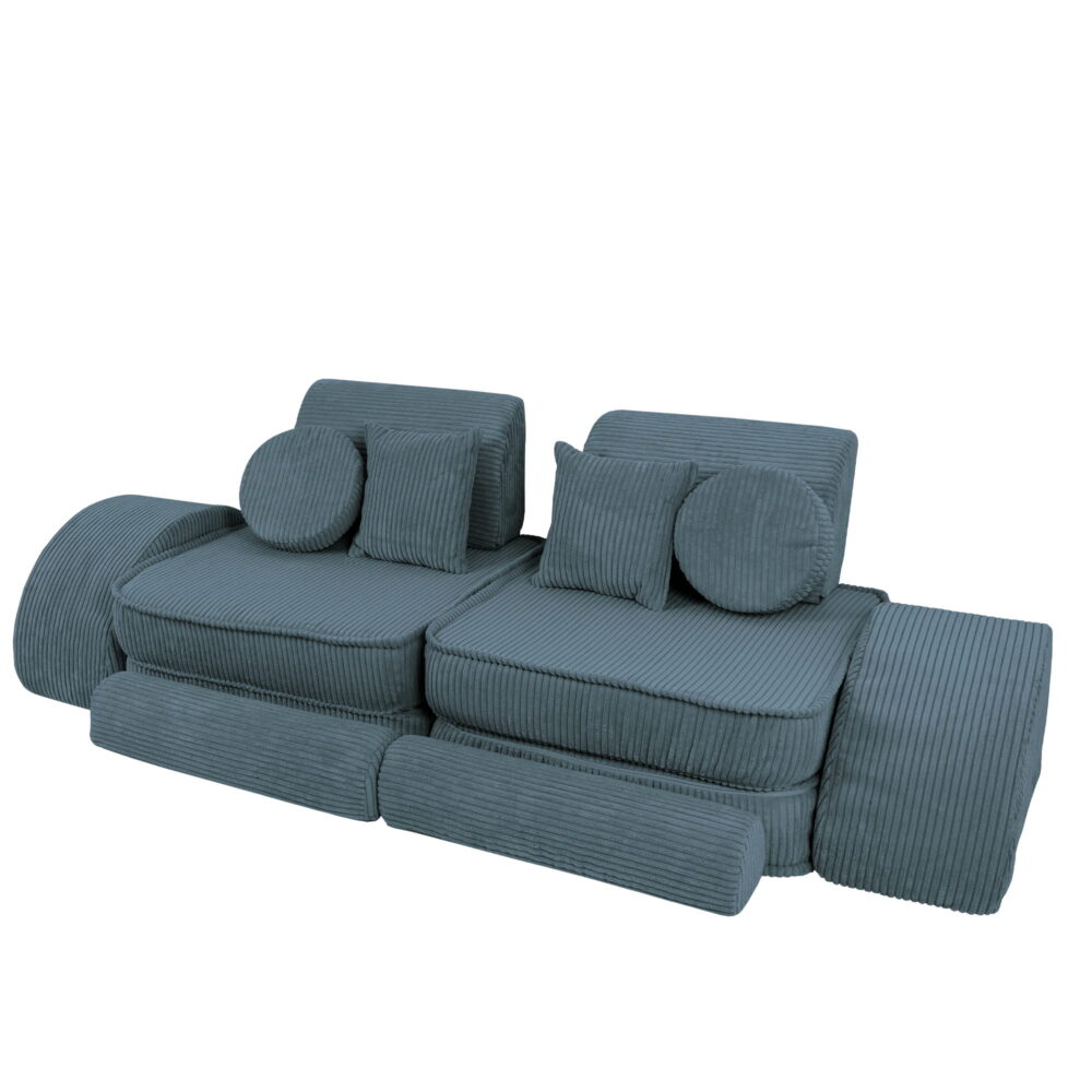 Medium Modular Sofa for Kids - Aesthetic Turquoise Plus - Image 5