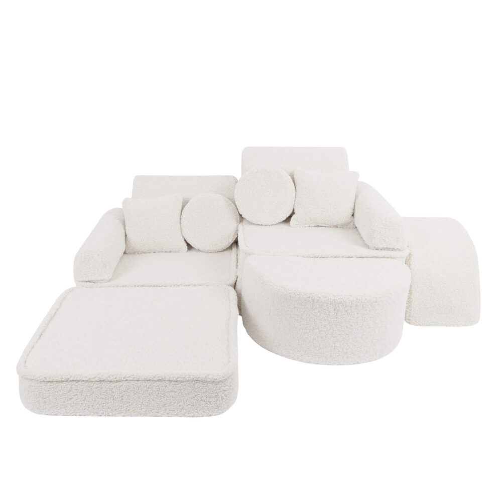 Medium Modular Sofa for Kids - Bearly Cream Plus - Image 2