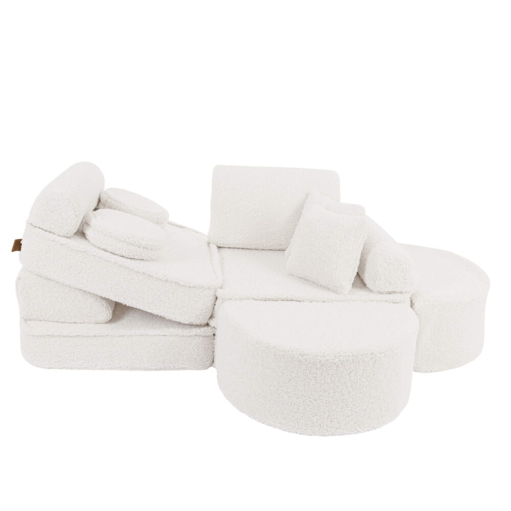 Medium Modular Sofa for Kids - Bearly Cream Plus - Image 4