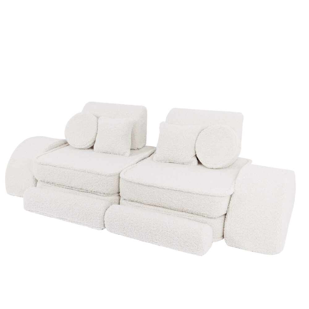 Medium Modular Sofa for Kids - Bearly Cream Plus - Image 5