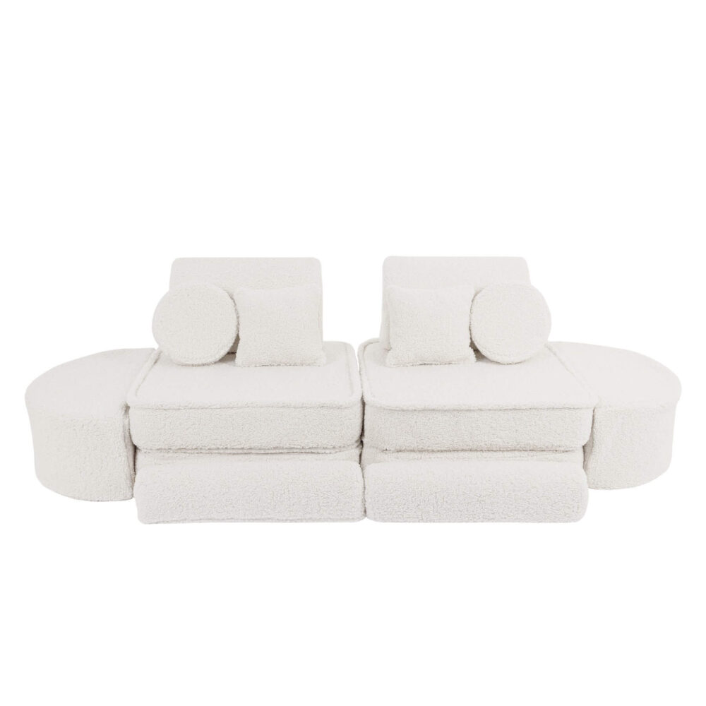 Medium Modular Sofa for Kids - Bearly Cream Plus - Image 6