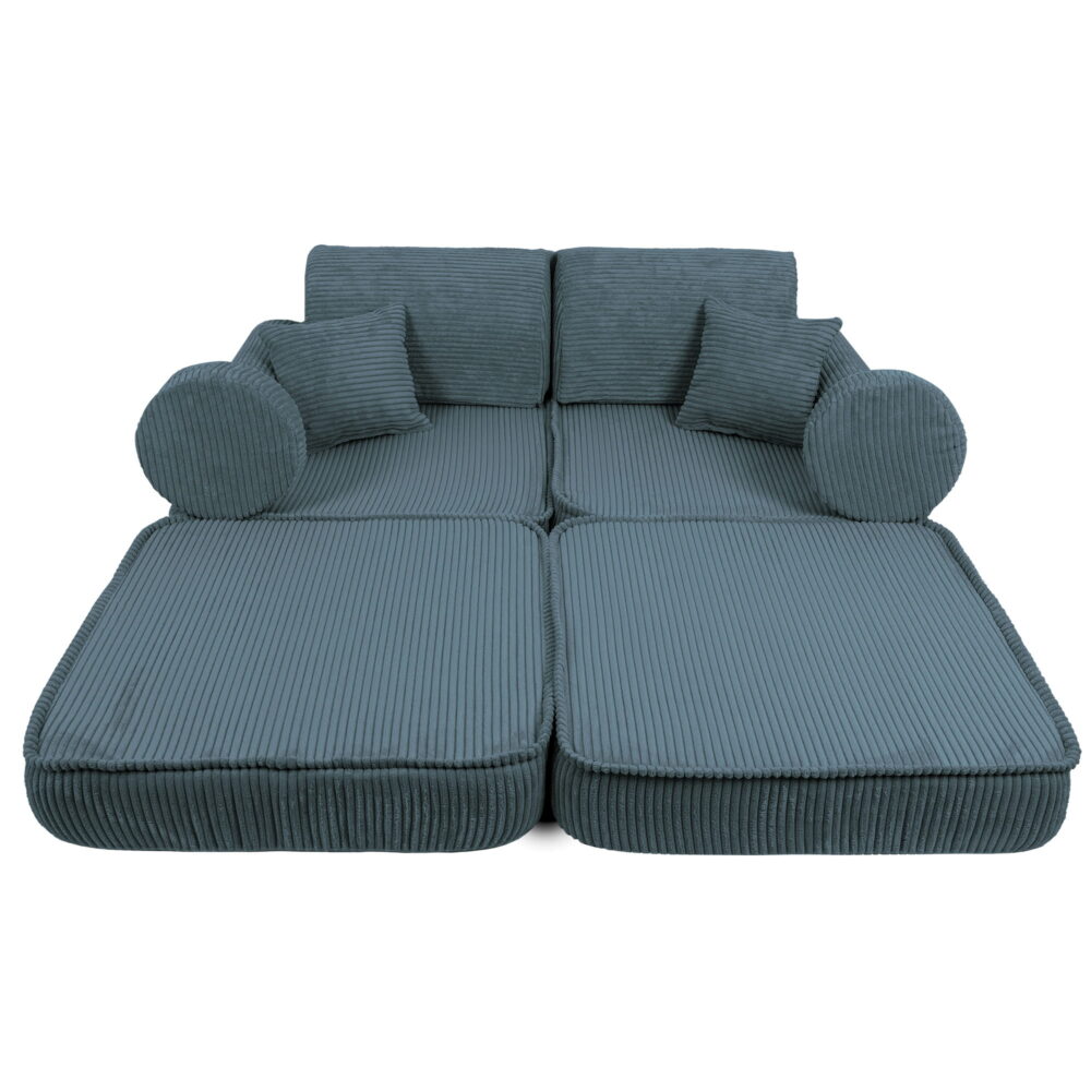 Medium Modular Sofa for Kids - Aesthetic Turquoise - Image 5