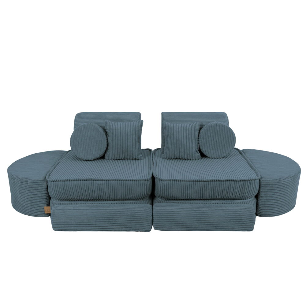 Medium Modular Sofa for Kids - Aesthetic Turquoise Plus - Image 6